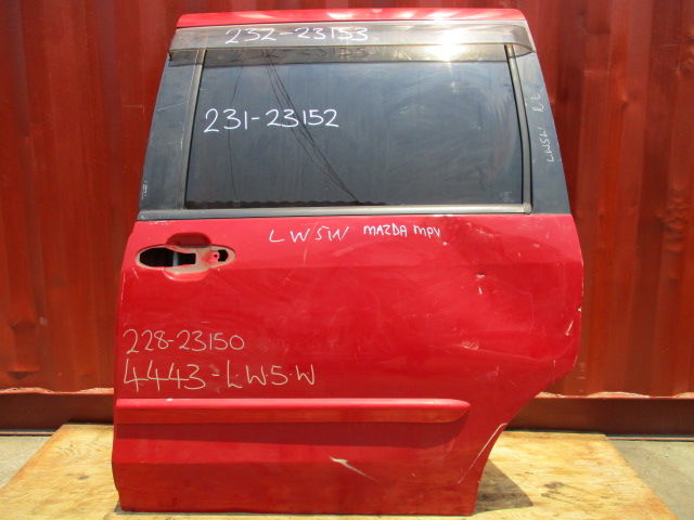 Used Mazda MPV WINDOWS GLASS REAR LEFT
